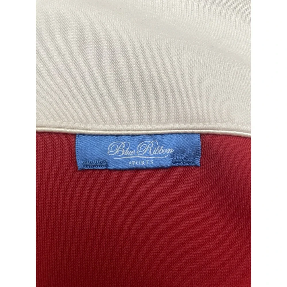 Nike Blue Ribbon Sports BRS Products Full Zip Track Jacket Men's XXL Red / White